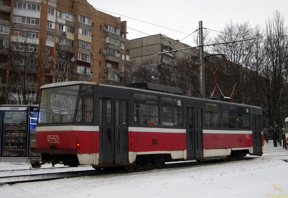 Kharkiv, Tatra T6B5SU N°. 4552