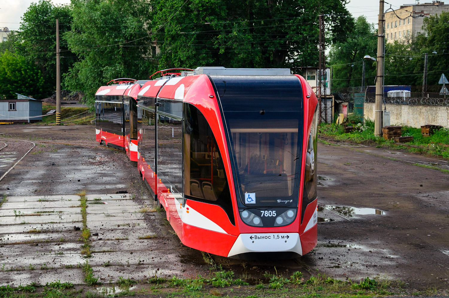 Saint-Petersburg, 71-923M “Bogatyr-M” č. 7805 Saint-Petersburg, 71-923M “Bogatyr-M” č. 7805