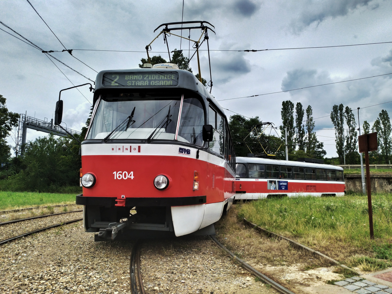 Брно, Tatra T3G № 1604