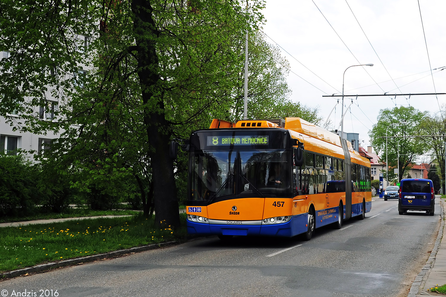 Злин, Škoda 27Tr Solaris III № 457