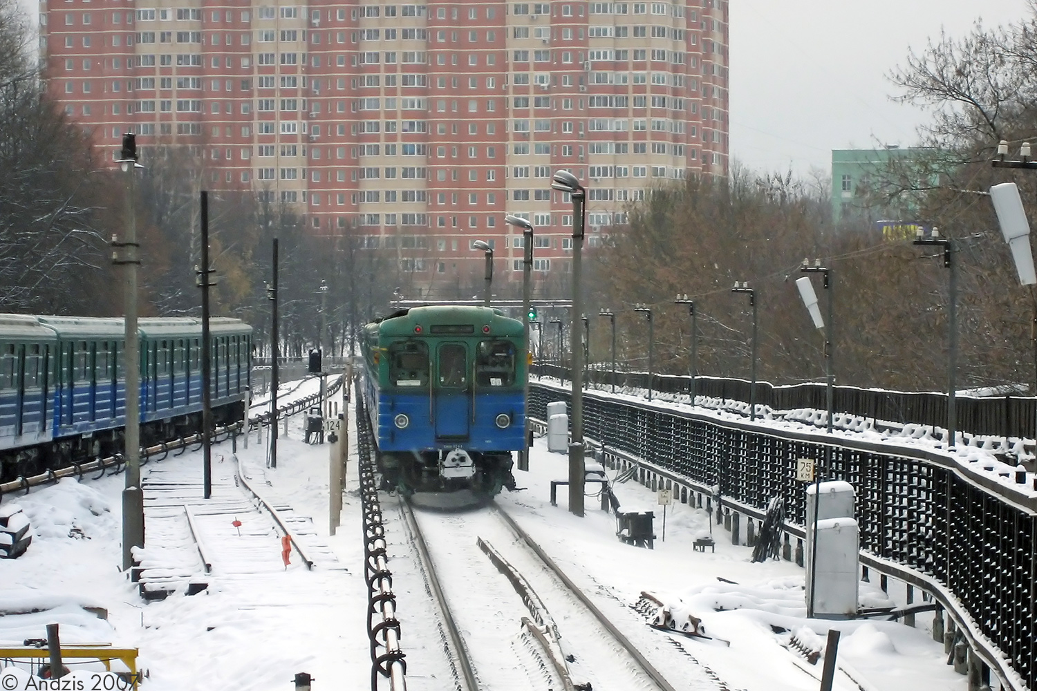 Москва, Ем-508 № 6207; Москва — Метрополитен — [4] Филёвская линия