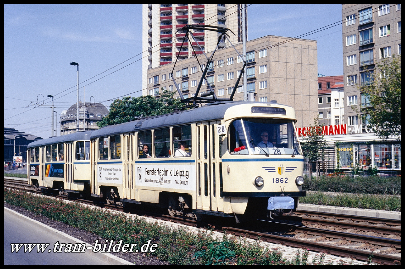 Leipzig, Tatra T4D Br. 1862