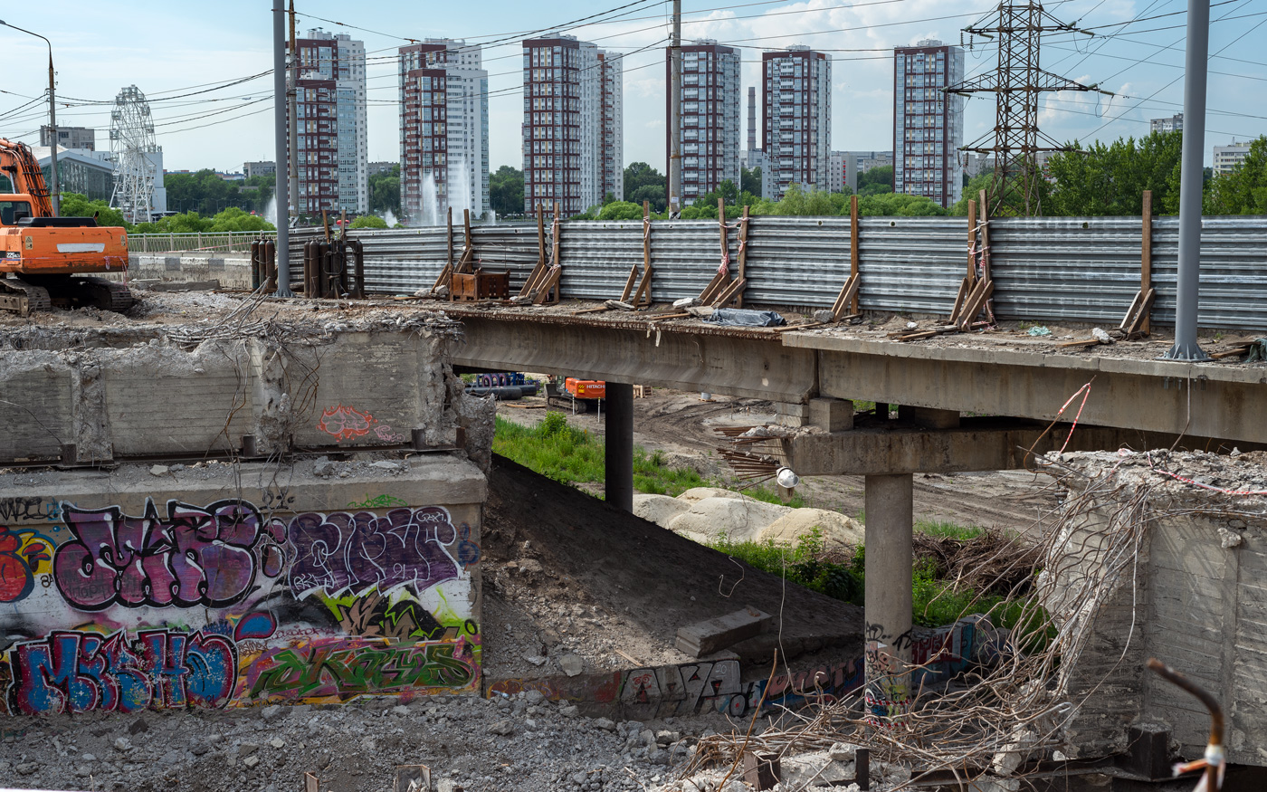 Ульяновск — Ремонт моста по улице Минаева
