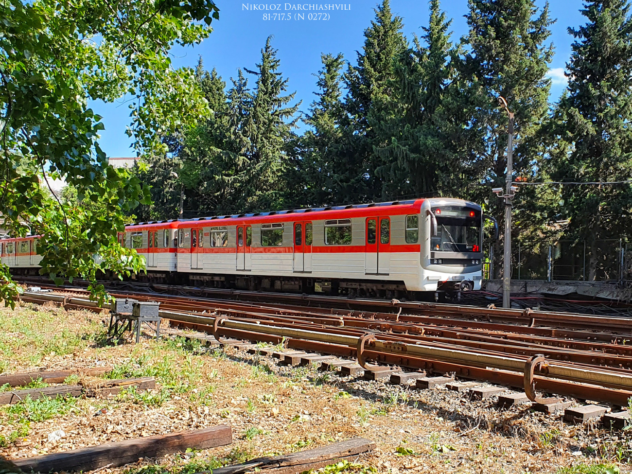 Тбилиси, 81-717M № 0272 Тбилиси, 81-717M № 0272