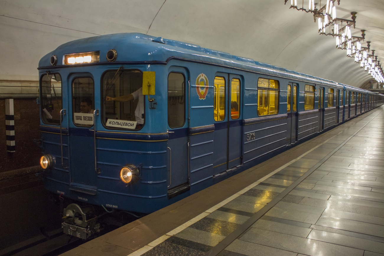 Москва, Еж3 № 5706; Москва — Парад поездов ко дню Московского транспорта 9 — 10 июля 2022