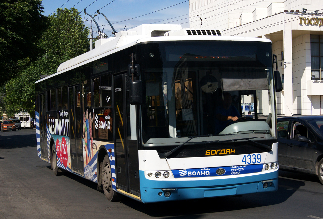 Крымский троллейбус, Богдан Т70110 № 4339