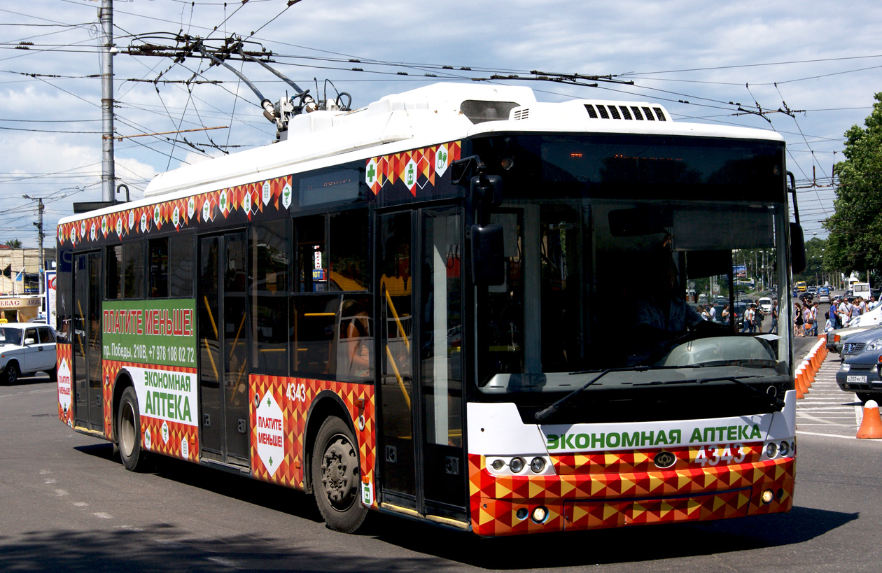 Крымский троллейбус, Богдан Т70110 № 4343