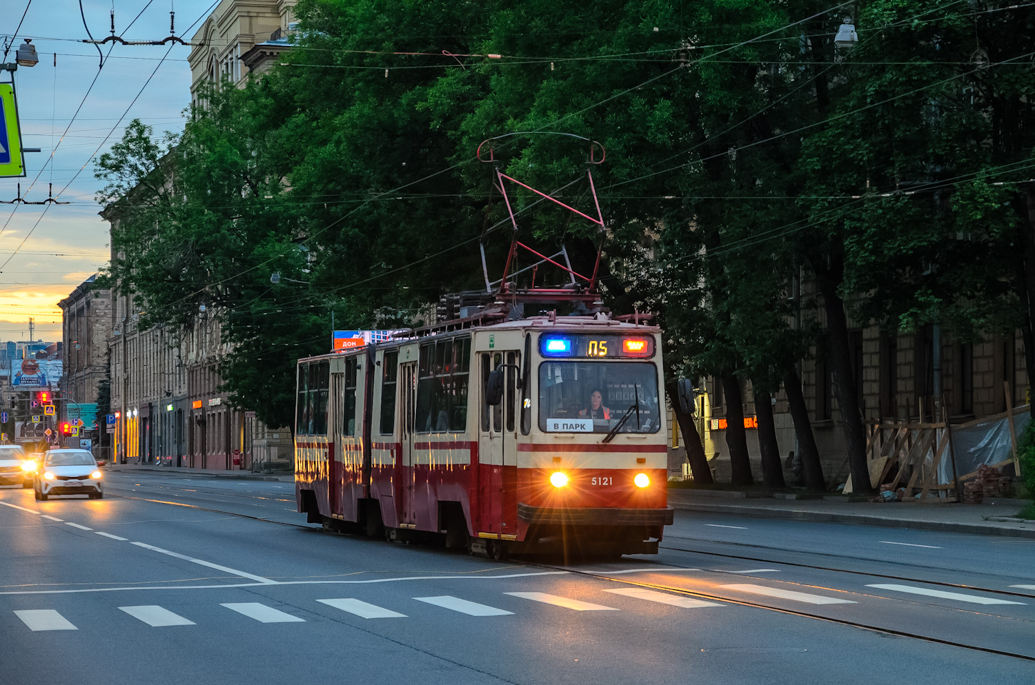 Санкт-Петербург, ЛВС-86К № 5121