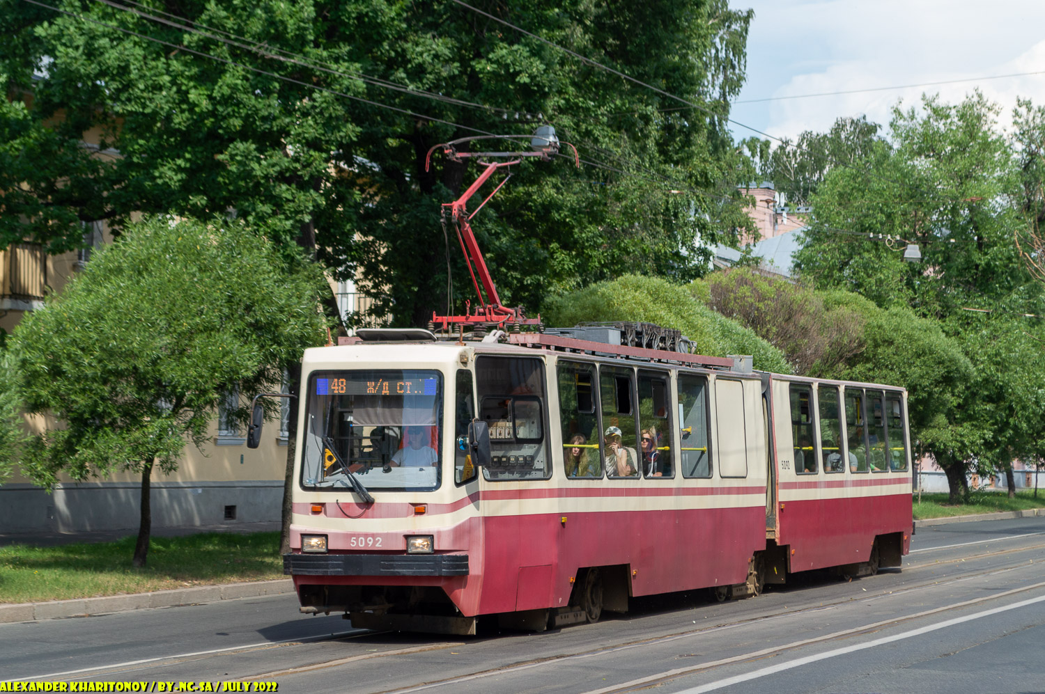 Санкт-Петербург, ЛВС-86К № 5092