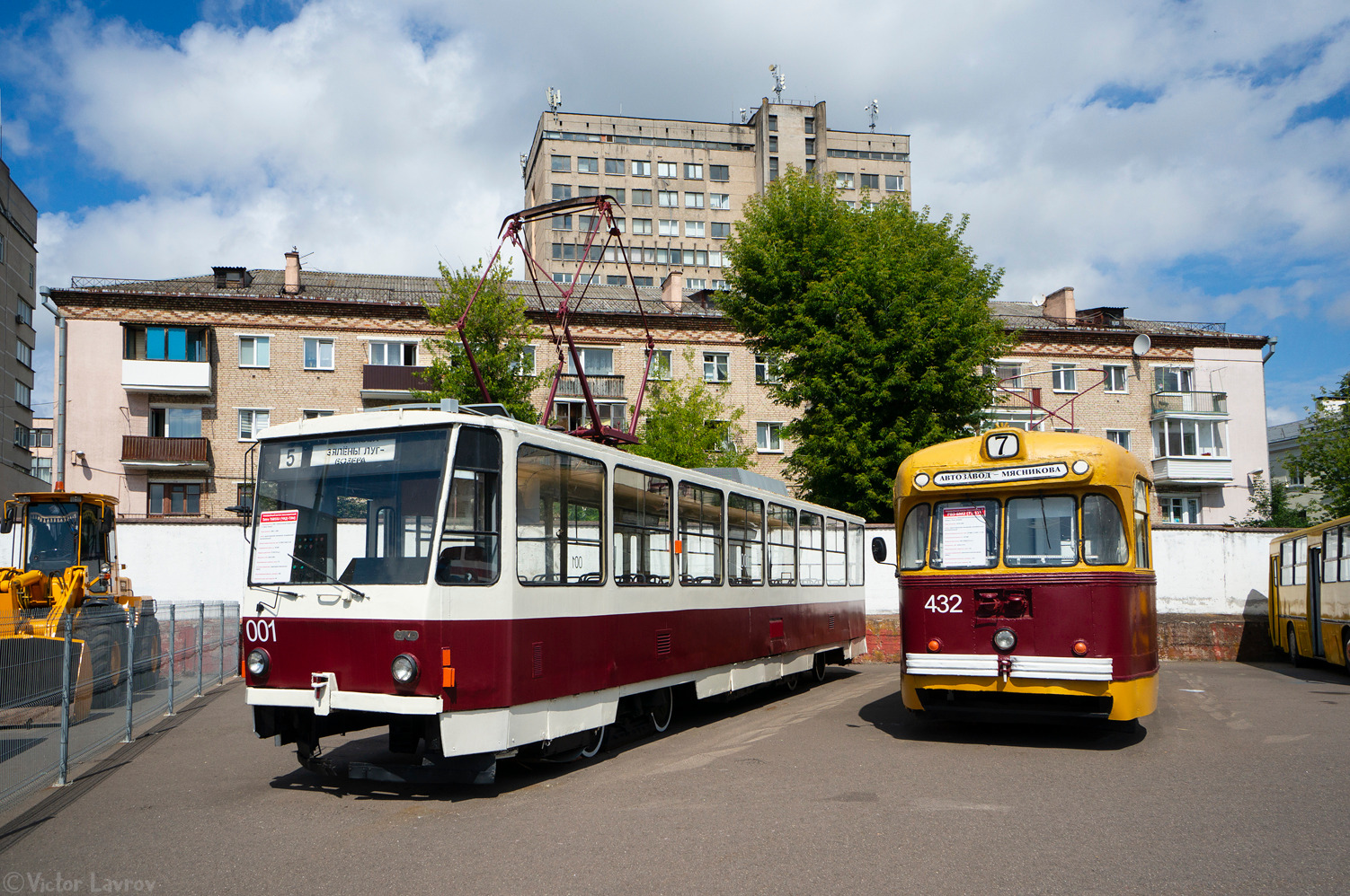 Минск, Tatra T6B5SU № 001; Минск, РВЗ-6М2 № 432