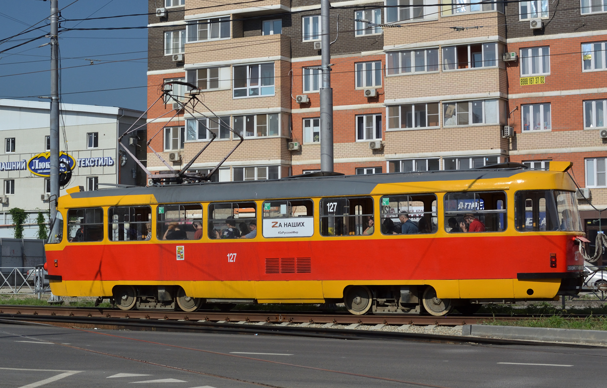 Краснодар, Tatra T3SU № 127