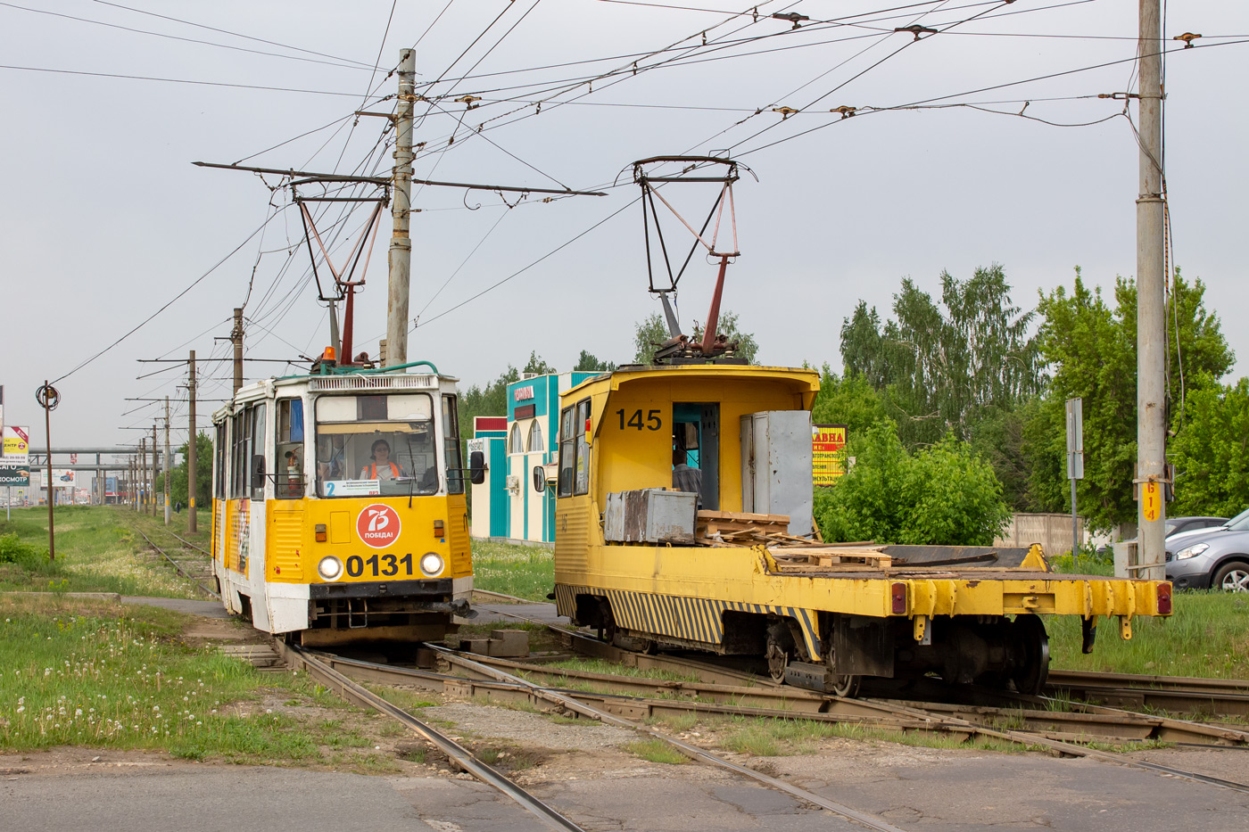 Naberezhnye Chelny, 71-605A № 0131; Naberezhnye Chelny, 71-605 (KTM-5M3) № 145