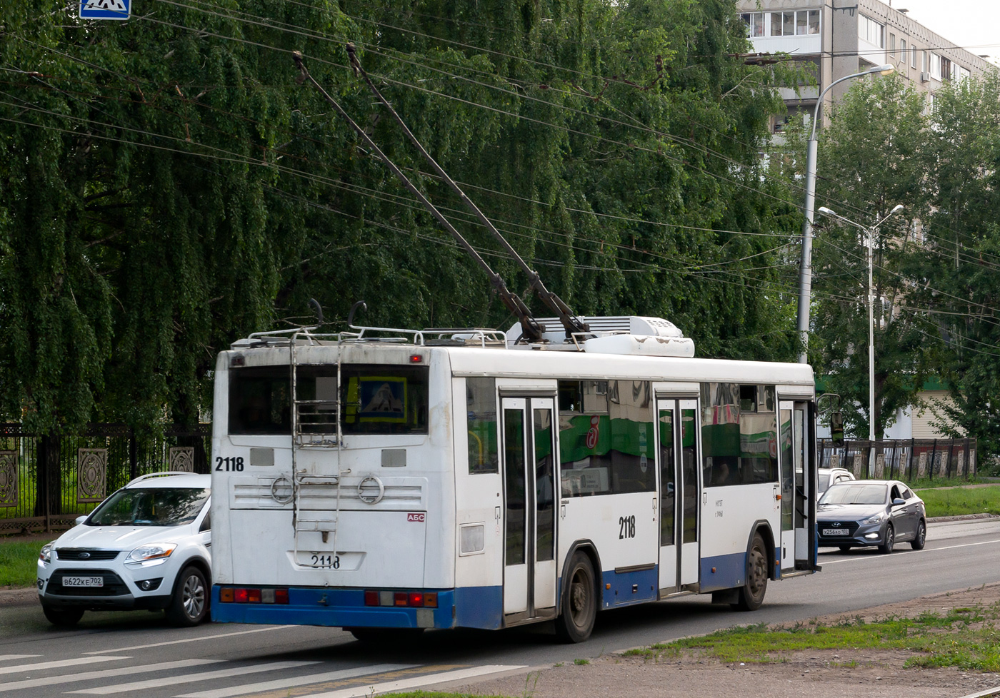 Уфа, НефАЗ-БТЗ 52765Р № 2118