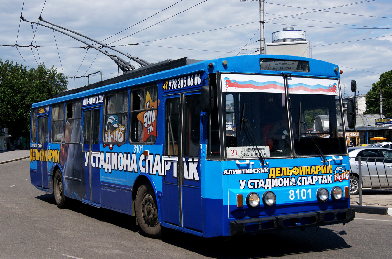 Крымский троллейбус, Škoda 14Tr89/6 № 8101