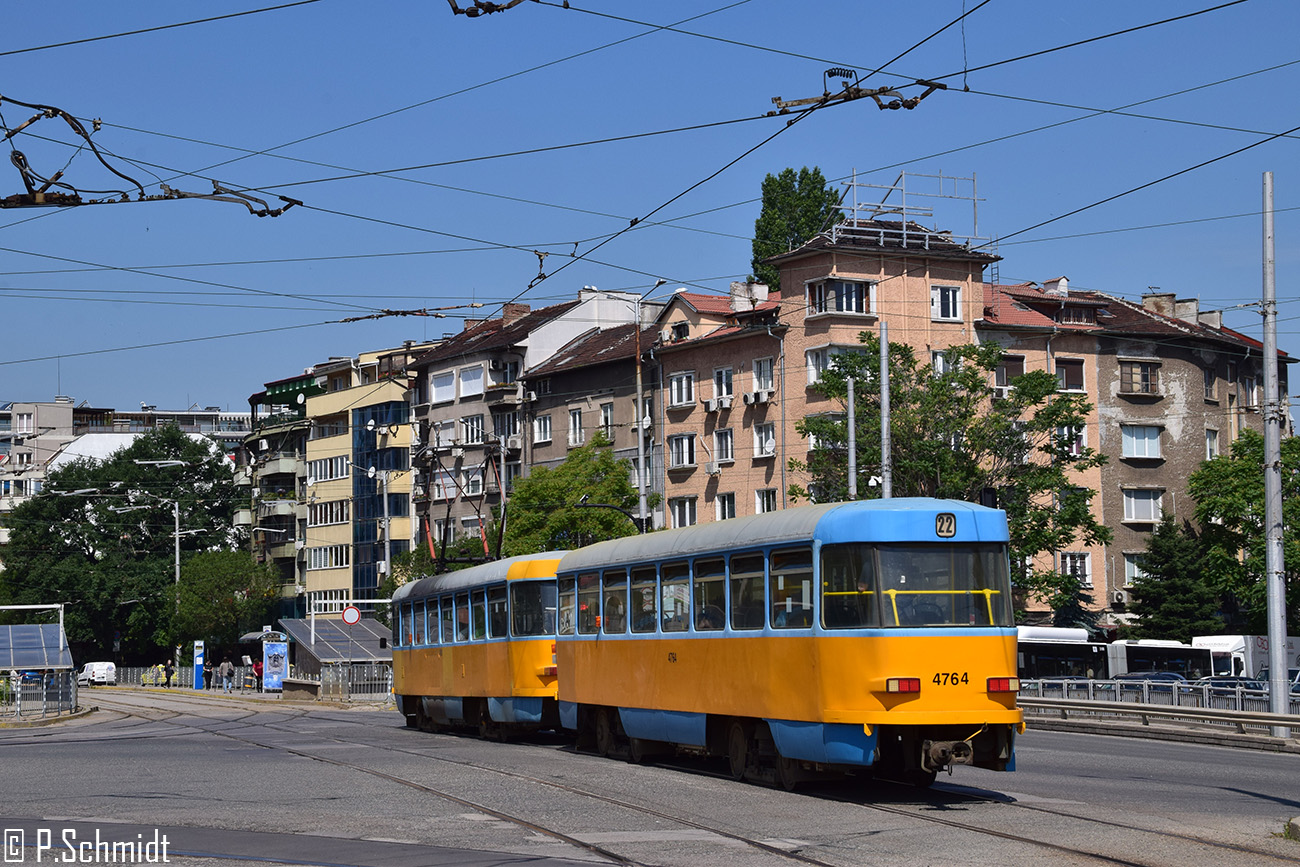 София, Tatra B4D-M № 4764