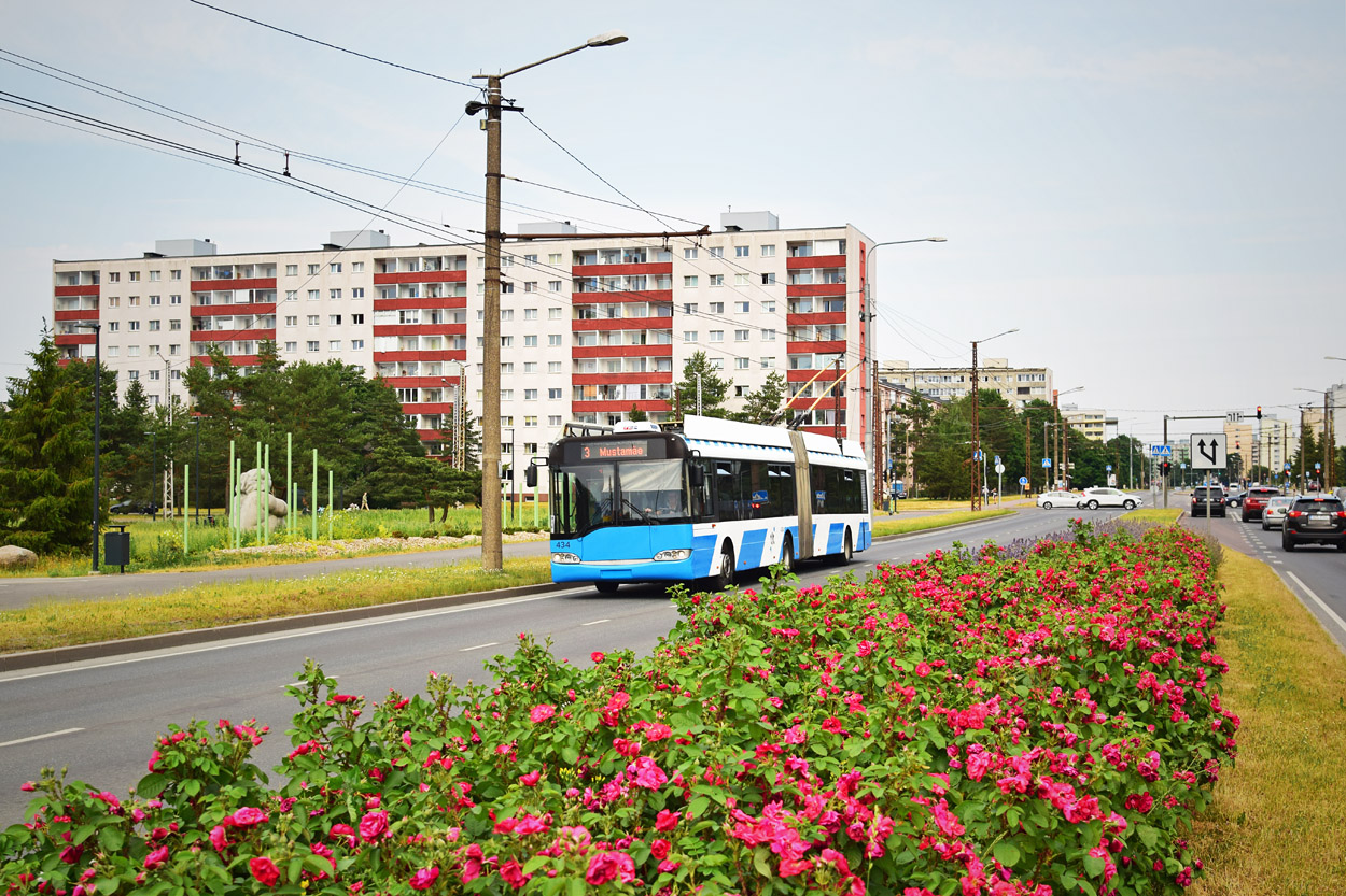 Tallinn, Solaris Trollino II 18 Ganz N°. 434