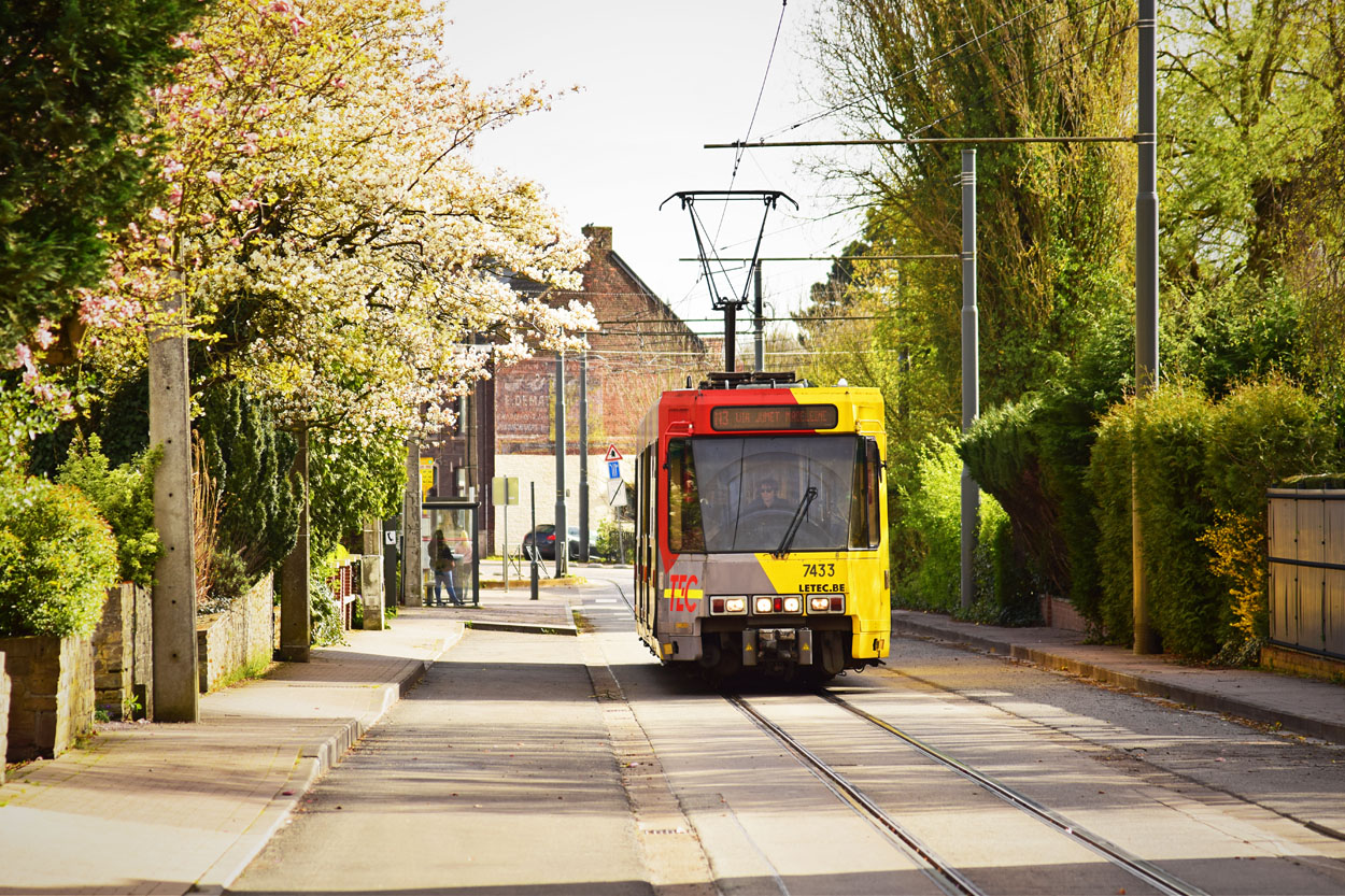 Charleroi, BN/ACEC type 6100 6-axle № 7433