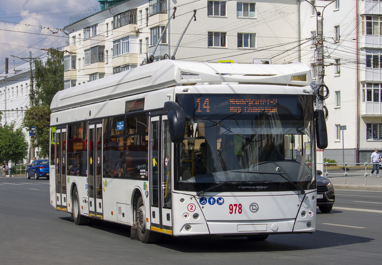 Чебоксары, УТТЗ-6241.01 «Горожанин» № 978