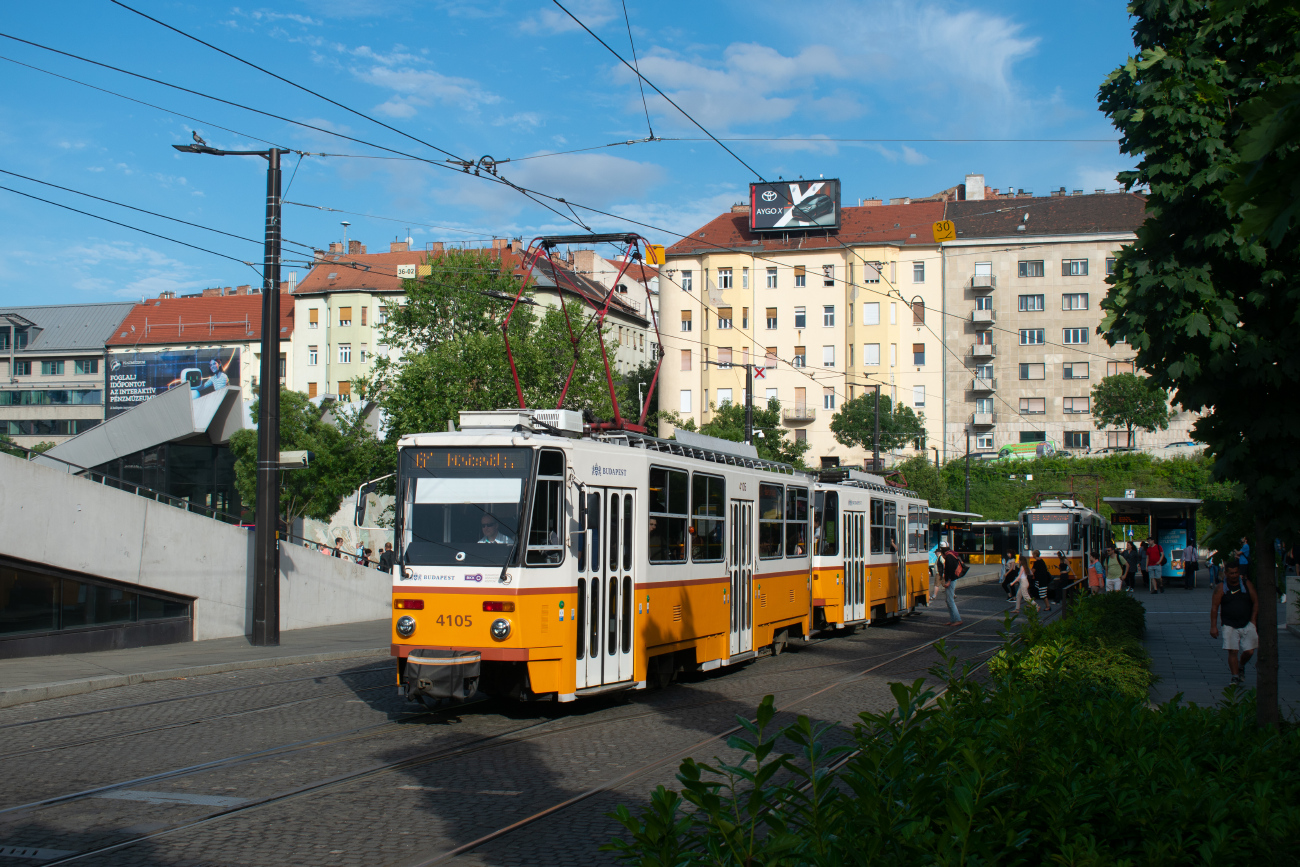 Будапешт, Tatra T5C5K2 № 4105