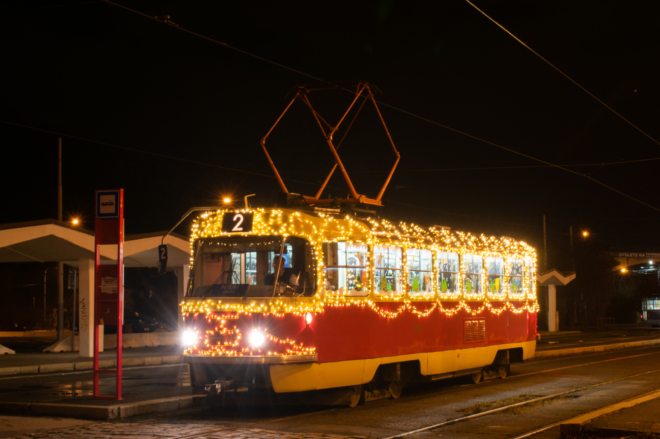 Praga, Tatra T3 Nr 6921; Praga — Christmas tram