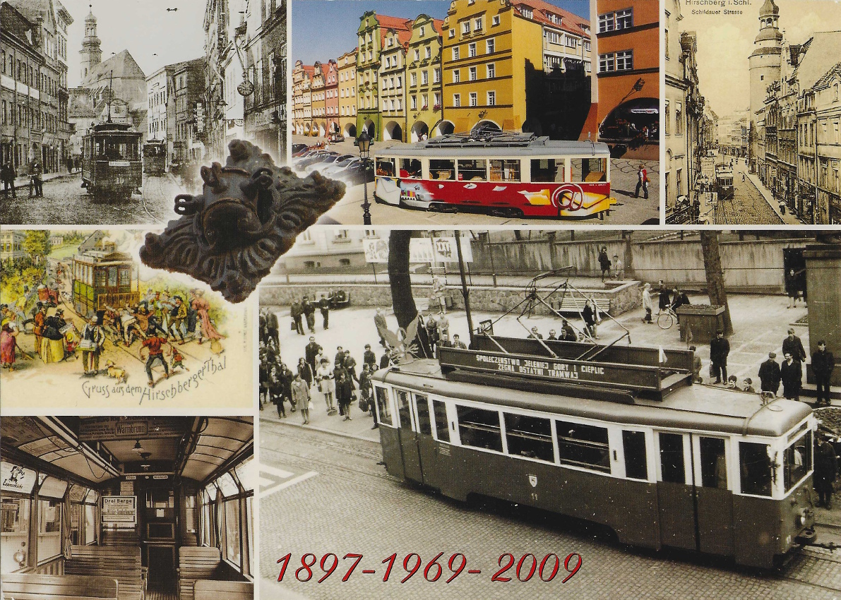 Еленя-Гура, Двухосный моторный Herbrand № 10; Еленя-Гура, Konstal N № (2006); Еленя-Гура, Konstal 5N № 11