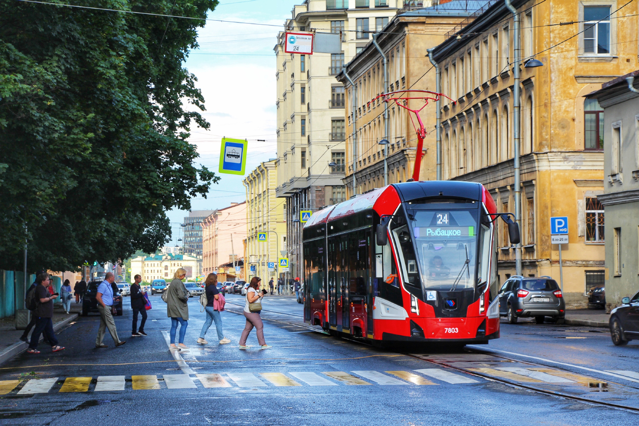 Санкт-Петербург, 71-923М «Богатырь-М» № 7803
