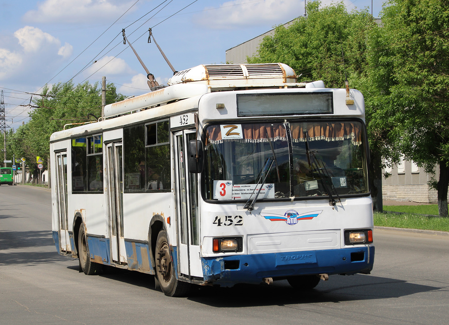 Киров, БТЗ-52764Р № 452