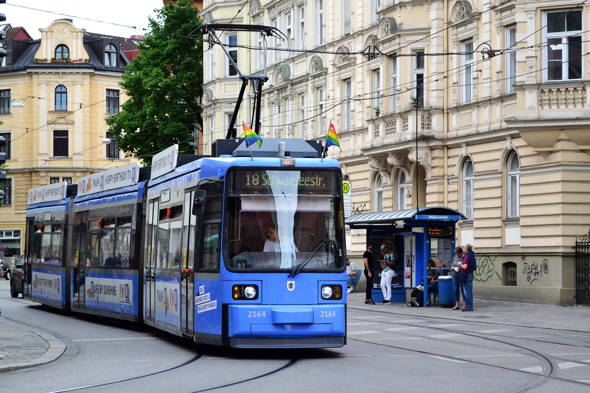 München, Adtranz R2.2b č. 2164 München, Adtranz R2.2b č. 2164