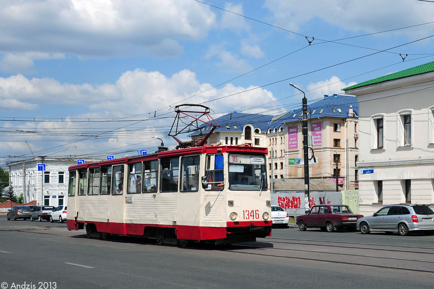 Челябинск, 71-605 (КТМ-5М3) № 1346 Челябинск, 71-605 (КТМ-5М3) № 1346