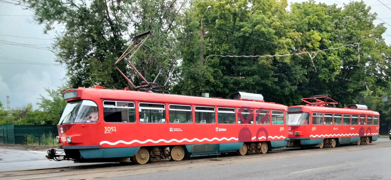 Днепр, Tatra T4D-M1 № 3051