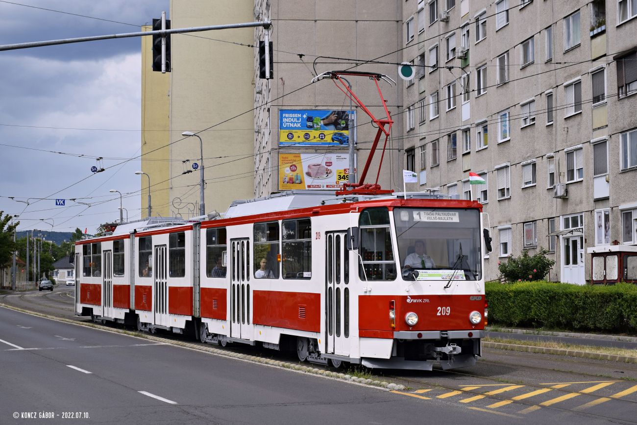 Мишкольц, Tatra KT8D5 № 209