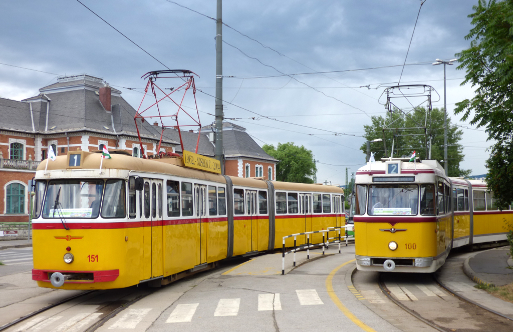 Мишкольц, CSM-4 № 151; Мишкольц, CSM-2 № 100