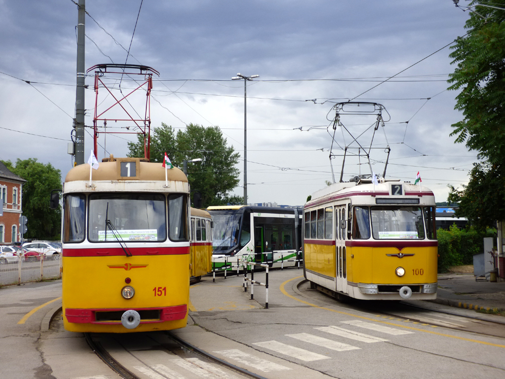 Мишкольц, CSM-4 № 151; Мишкольц, CSM-2 № 100