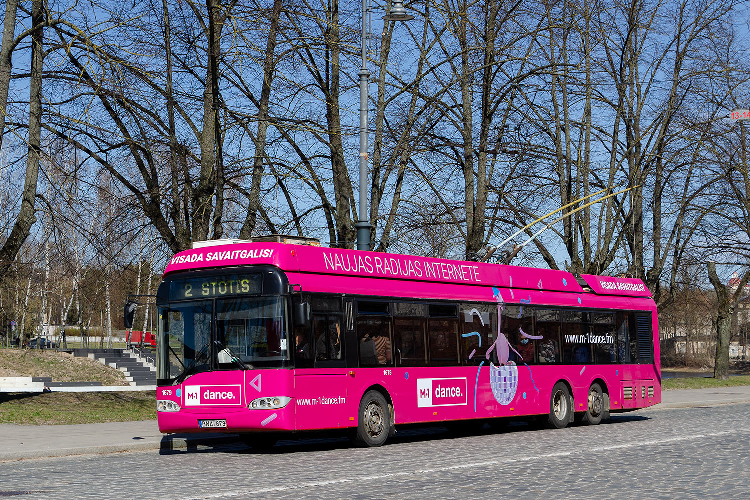 Вильнюс, Solaris Trollino II 15 AC № 1679