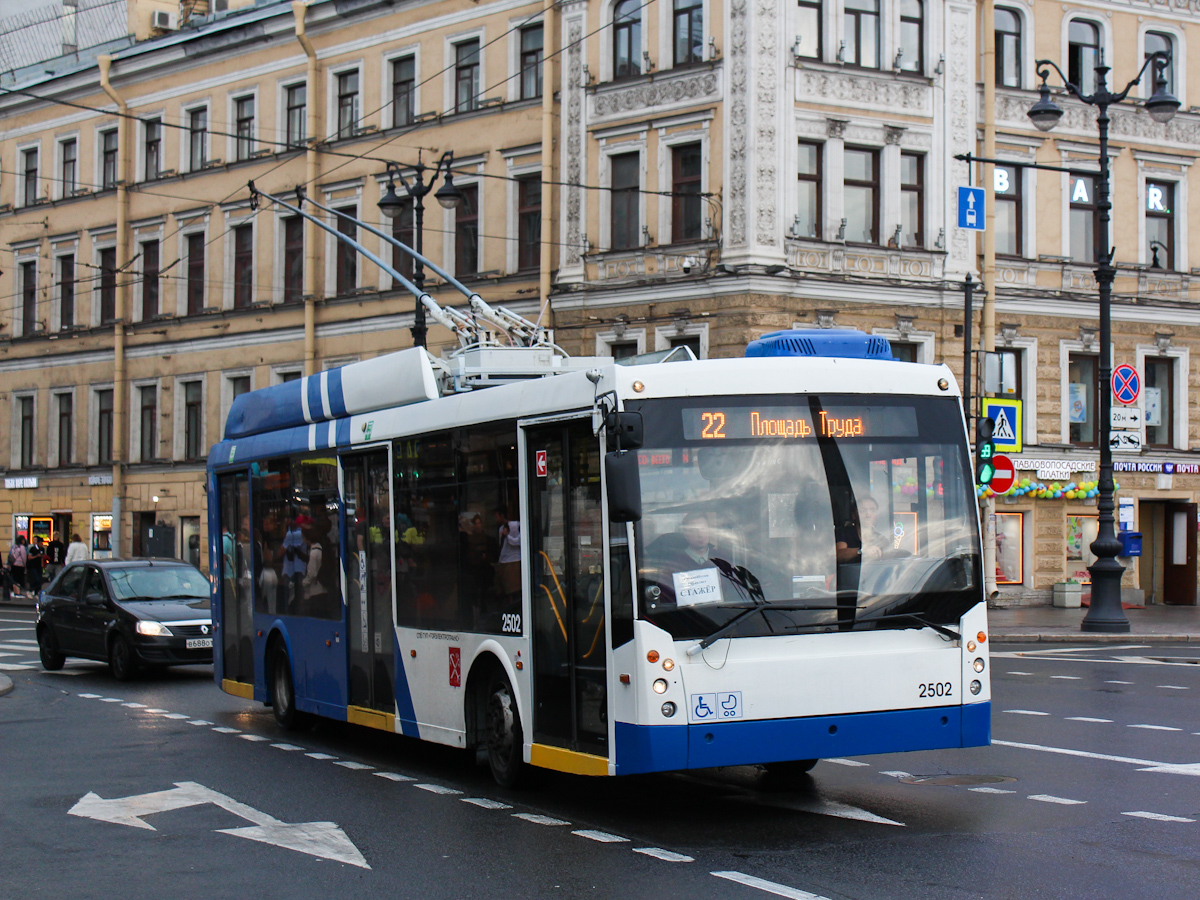 Санкт-Петербург, Тролза-5265.00 «Мегаполис» № 2502