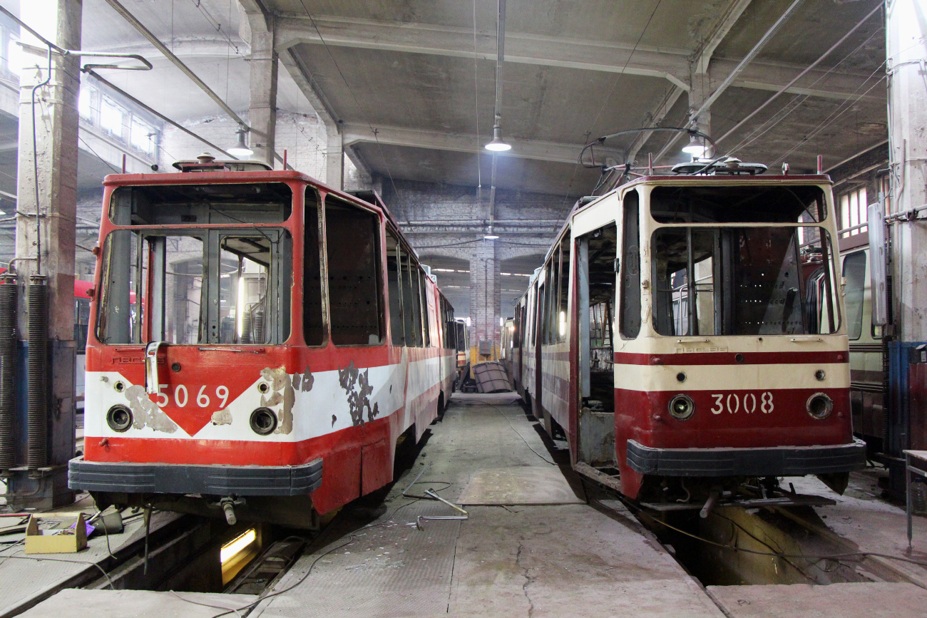 Санкт-Петербург, ЛВС-86К № 3008; Санкт-Петербург, ЛВС-86К № 5069