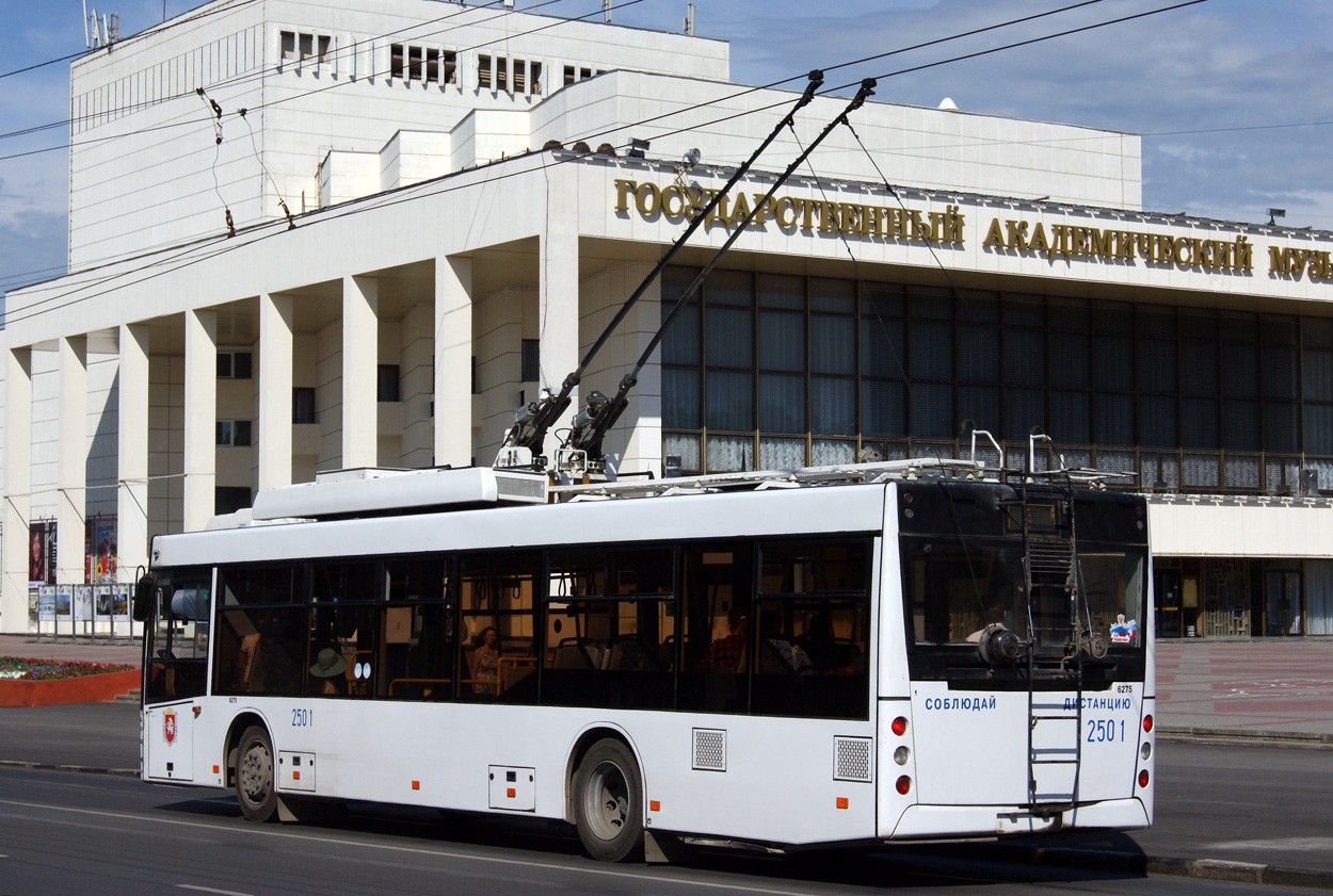 Krimas trolejbuss, SVARZ-MAZ-6275 № 2501