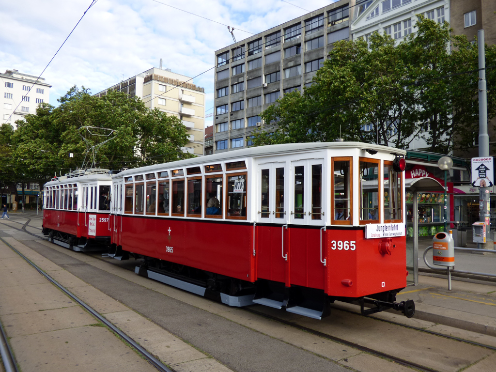 Vienna, Simmering Type  k5 № 3965; Vienna — WTM-Sonderfahrt 08.07.2022.