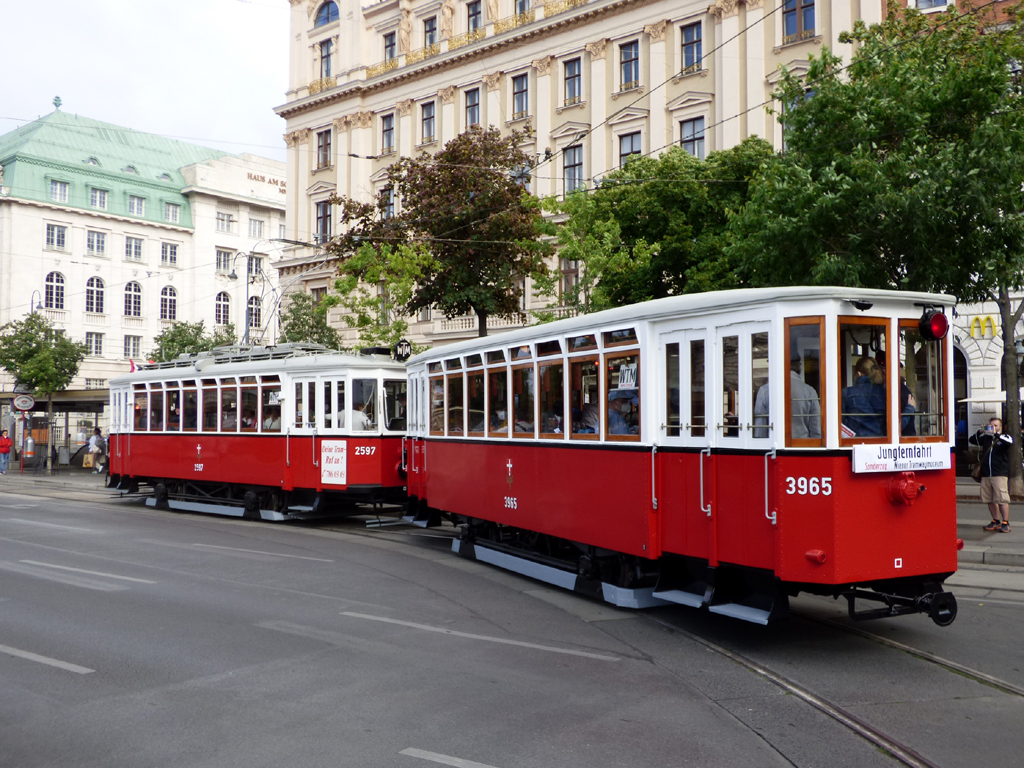 Vienna, Simmering Type  k5 č. 3965; Vienna — WTM-Sonderfahrt 08.07.2022.
