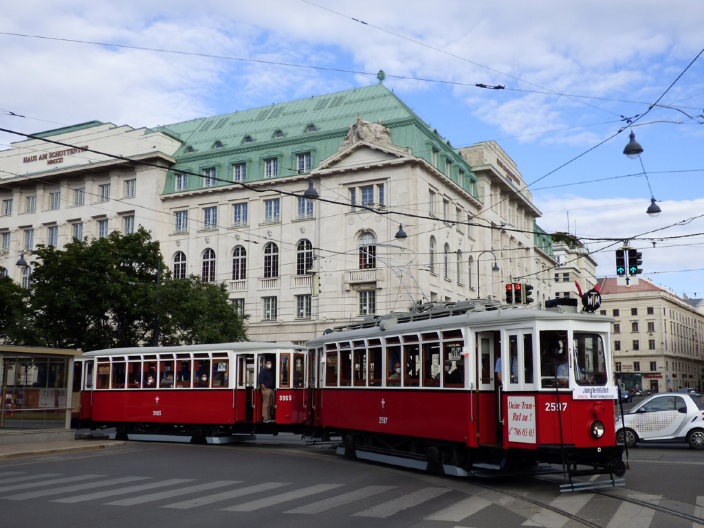Vienna, HW Type L1 № 2597; Vienna — WTM-Sonderfahrt 08.07.2022.