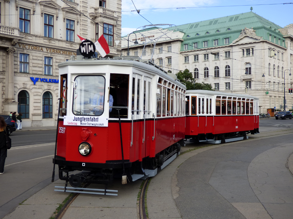 Vienna, HW Type L1 č. 2597; Vienna — WTM-Sonderfahrt 08.07.2022.