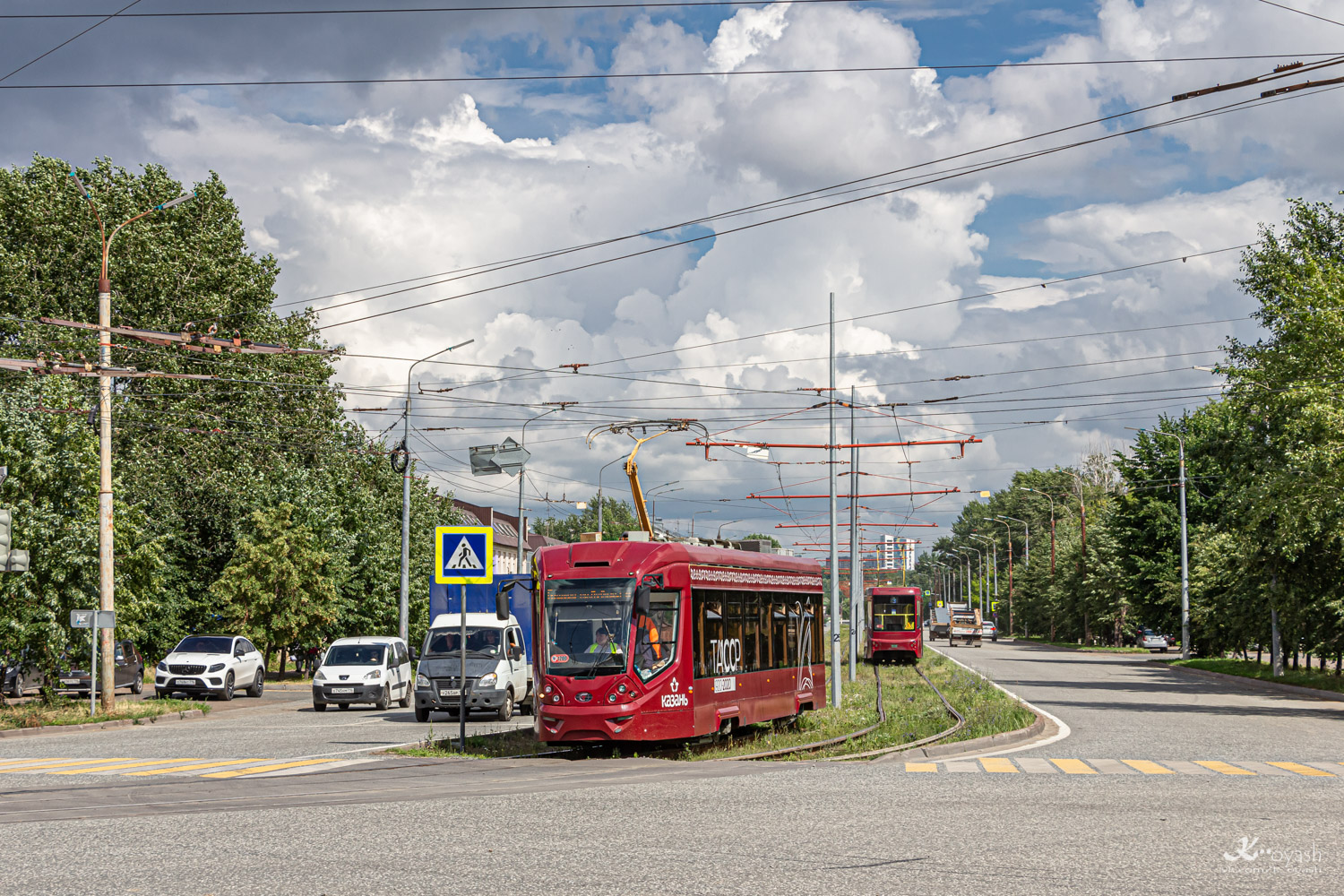 Казань, 71-911 «City Star» № 1200 Казань, 71-911 «City Star» № 1200