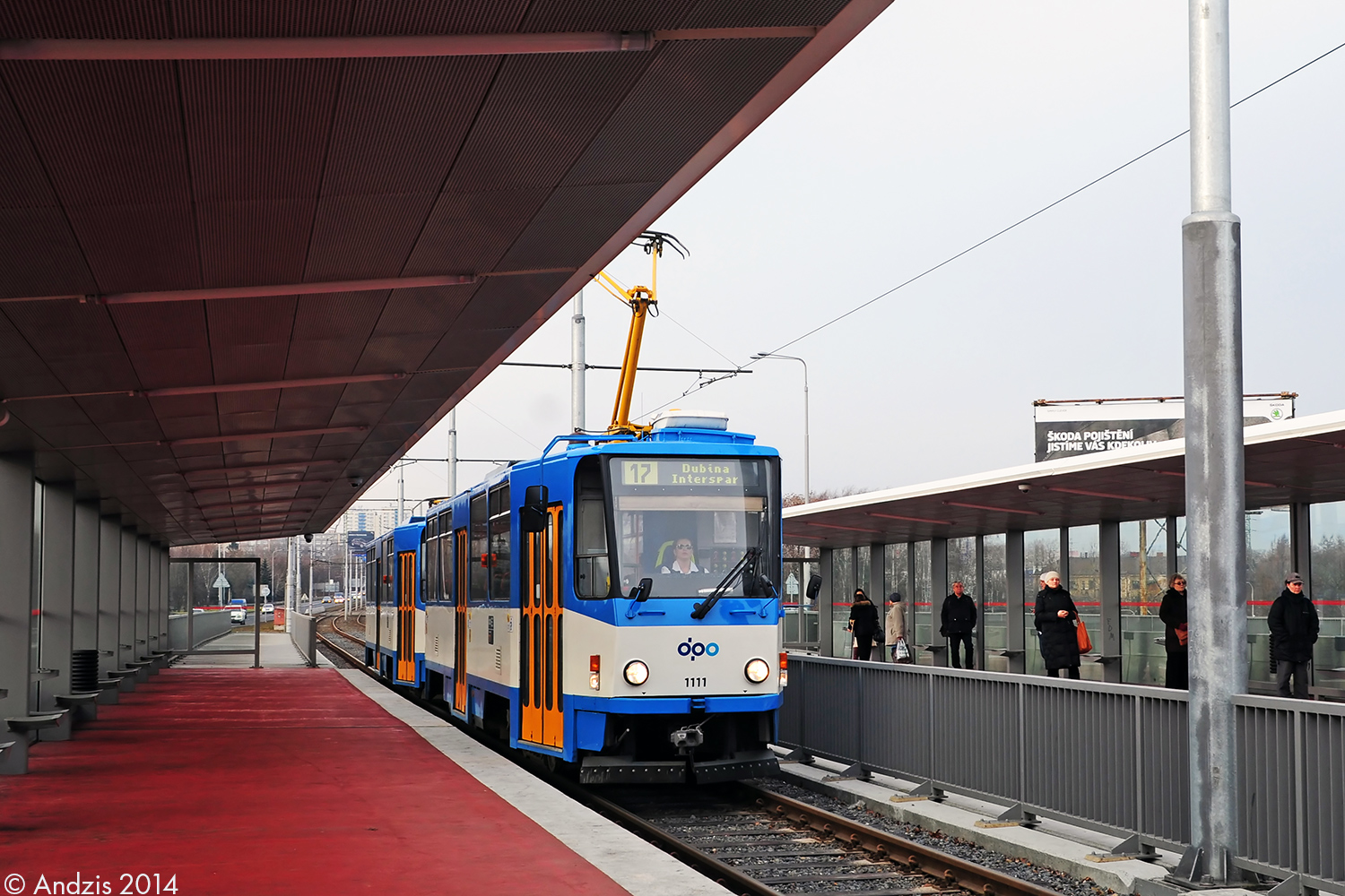 Острава, Tatra T6A5 № 1111