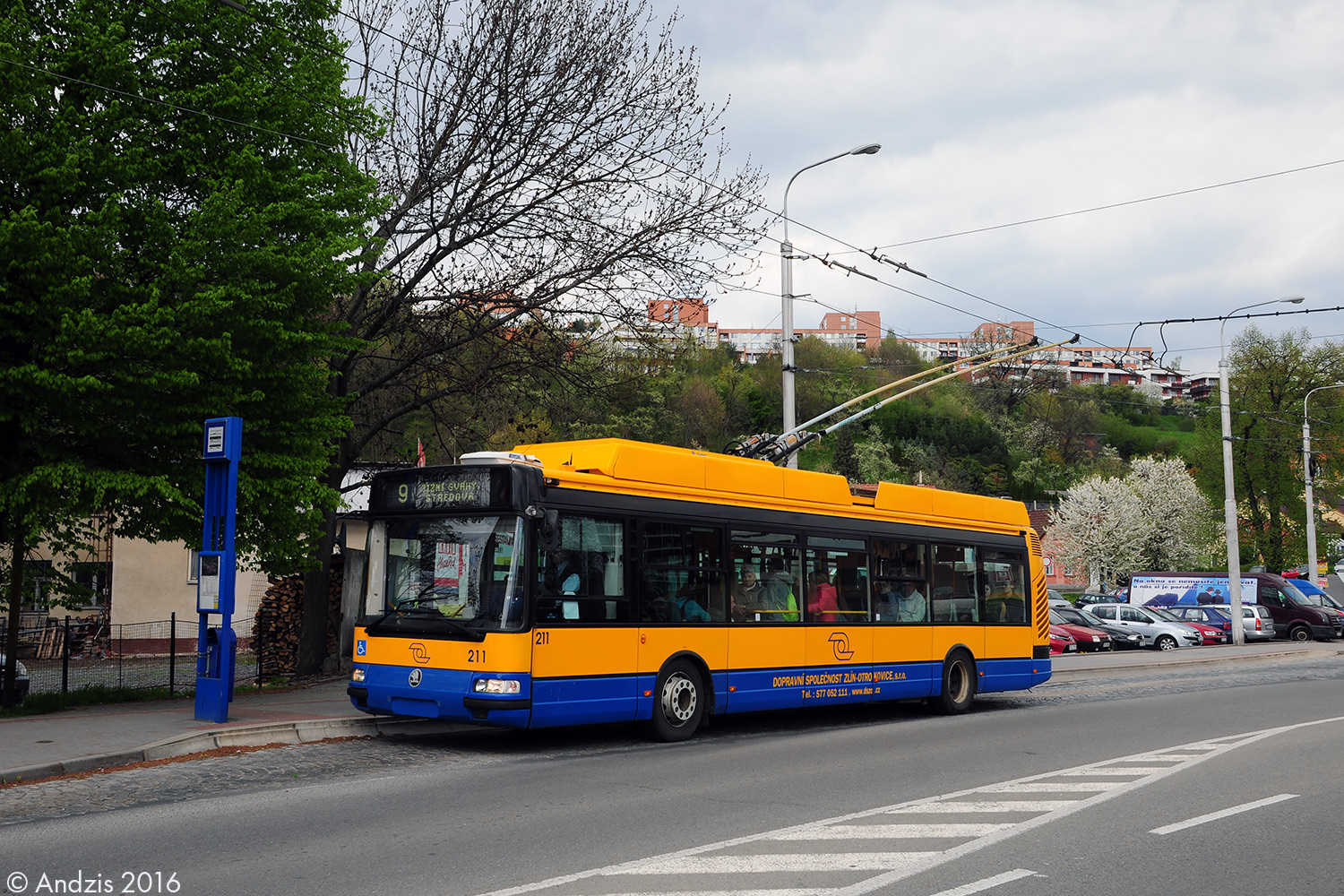 Злин, Škoda 24Tr Irisbus Citybus № 211