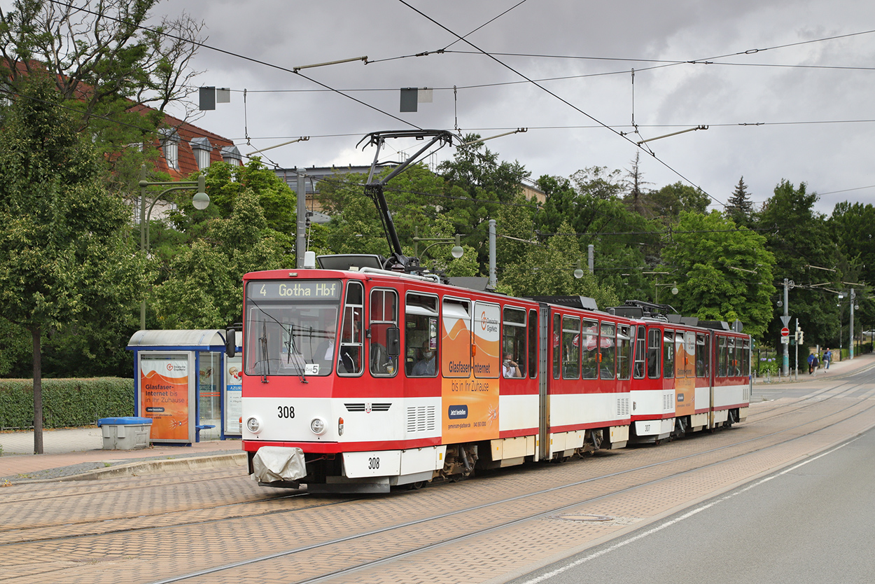 Гота, Tatra KT4D № 308