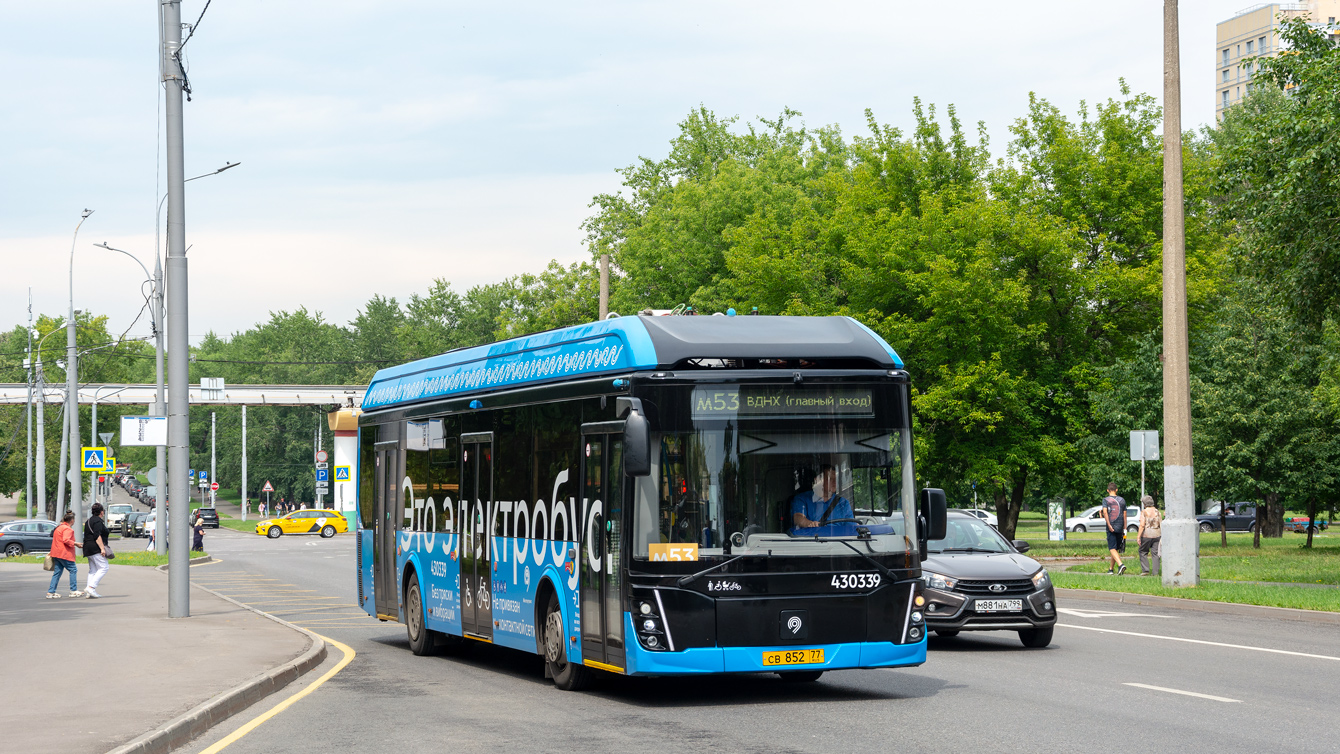 Moskva, LiAZ-6274 č. 430339