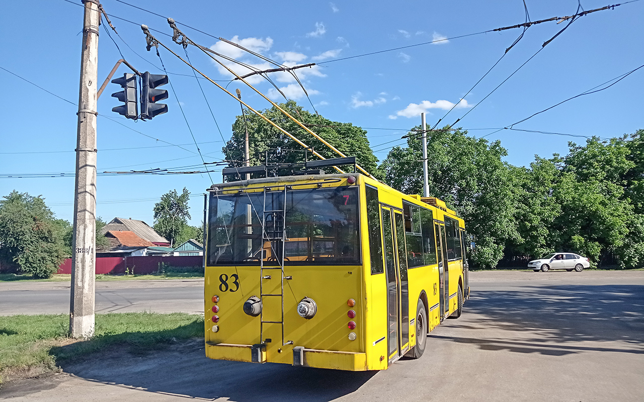 Полтава, ЮМЗ Т1Р (Т2П) № 83