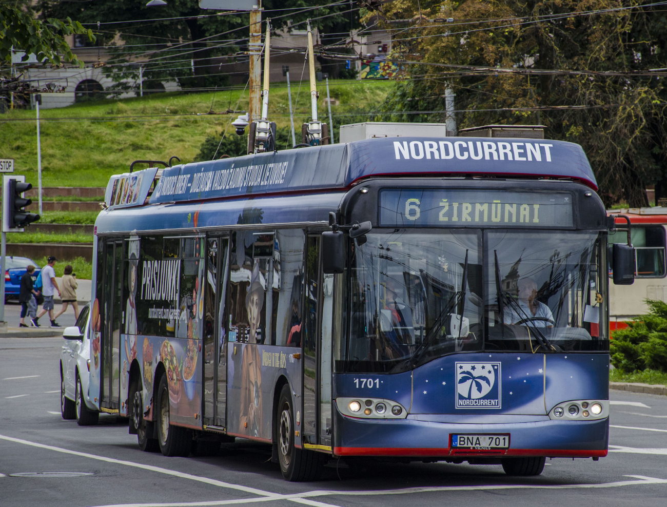 Vilnius, Solaris Trollino II 15 AC nr. 1701