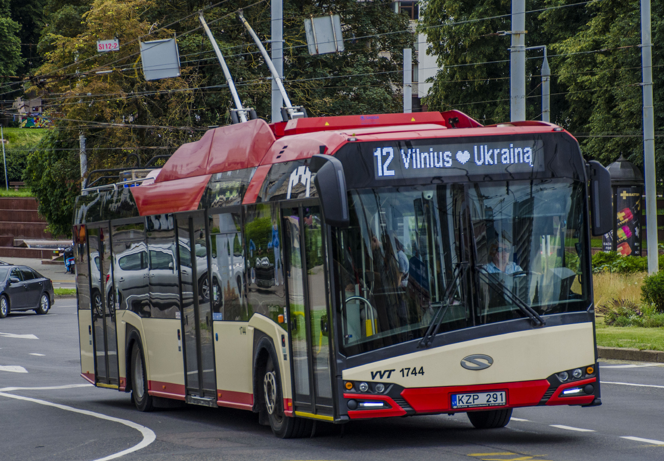 維爾紐斯, Solaris Trollino IV 12 Škoda # 1744
