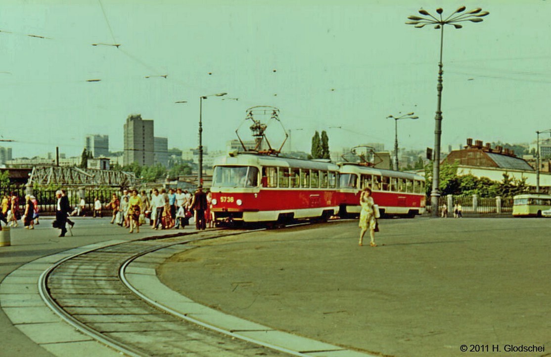 Киев, Tatra T3SU № 5736; Киев — Исторические фотографии